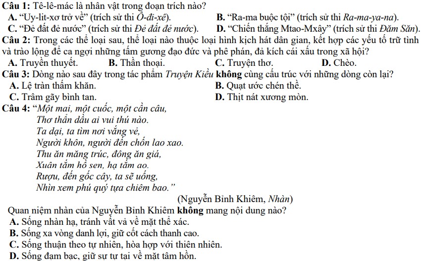 cau-truc-de-thi-danh-gia-nang-luc-dai-hoc-quoc-gia-tphcm-2